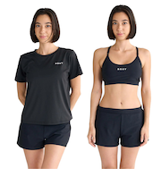 【ROXY ロキシー 公式通販】ロキシー（ROXY）【OUTLET】Roxy ROXY STEP ウィメンズ ラッシュTシャツ付き 水着 3点セット