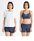 【ROXY ロキシー 公式通販】ロキシー（ROXY）【OUTLET】Roxy ROXY STEP ウィメンズ ラッシュTシャツ付き 水着 3点セット
