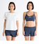 【ROXY ロキシー 公式通販】ロキシー（ROXY）【OUTLET】Roxy ROXY STEP ウィメンズ ラッシュTシャツ付き 水着 3点セット