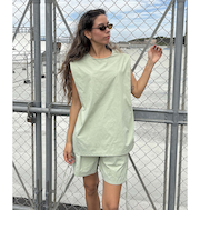 【ROXY ロキシー 公式通販】ロキシー（ROXY）【OUTLET】Roxy WAVE DANCERS  ウィメンズ セットアップ ノースリーブ キュロット