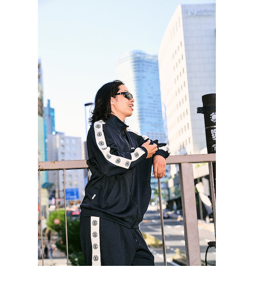 【OUTLET】ELEMENT メンズ TRACK LIST JACKET ジャケット FBK 【2024年秋冬モデル】