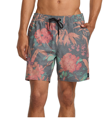 【OUTLET】【直営店限定】RVCA メンズ ATLAS ELASTIC 17 ボードショーツ 【2025年春夏モデル】