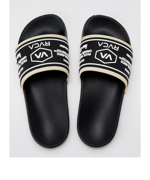 【OUTLET】RVCA メンズ CHAINMAIL SHOWER SLIDE ファッションサンダル 【2025年春夏モデル】