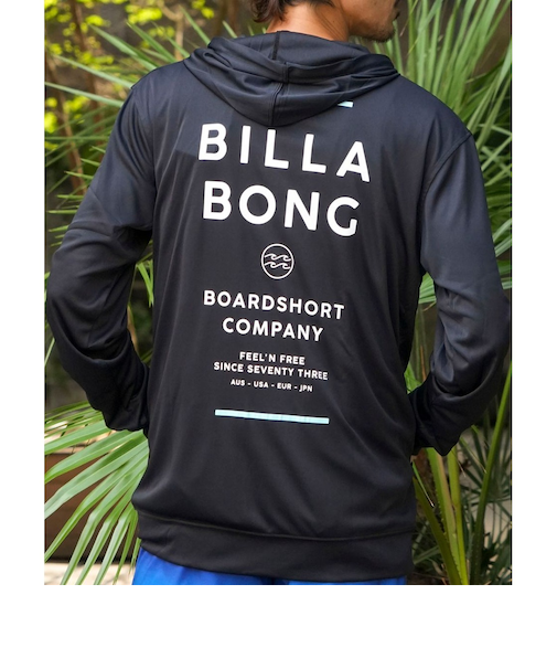 【OUTLET】BILLABONG メンズ RASH ZIP HOOD ジップラッシュガード 【2025年春夏モデル】