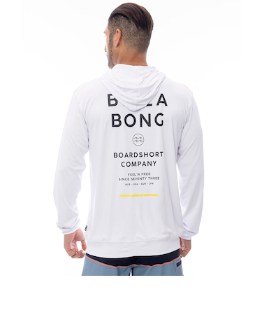 【OUTLET】BILLABONG メンズ RASH ZIP HOOD ジップラッシュガード 【2025年春夏モデル】