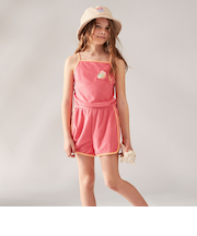 【ROXY ロキシー 公式通販】ロキシー（ROXY）【OUTLET】Roxy キッズ GLITTER IN THE AIR ロンパース (100-150cm)