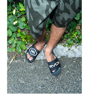 【RVCA ルーカ公式通販】ルーカ （RVCA）【OUTLET】RVCA メンズ RVCA SHOWER SLIDE スポーツサンダル 【2025年夏モデル】