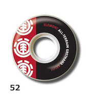 【ELEMENT エレメント公式通販】エレメント （ELEMENT）【OUTLET】ELEMENT スケートボード SECTION 52mm ウィール