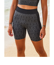 【ROXY ロキシー 公式通販】ロキシー（ROXY）【OUTLET】Roxy CHILLOUT SEAMLESS HEART SHORT バイクショーツ