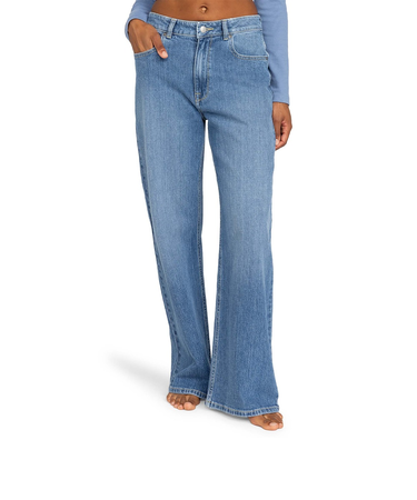 【ROXY ロキシー 公式通販】ロキシー（ROXY）【OUTLET】Roxy SURF ON CLOUD HIGH STRETCH ワイドレッグデニムパンツ