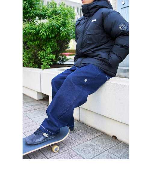 【OUTLET】ELEMENT メンズ SHOD PANTS HAMMER デニムパンツ RIG 【2024年秋冬モデル】