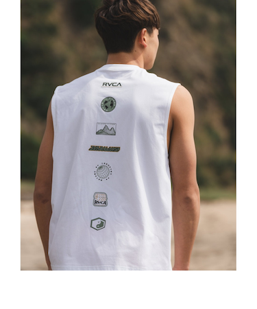 【OUTLET】RVCA メンズ RVCA XT STACKS SFTT サーフタンクトップ 【2025年夏モデル】