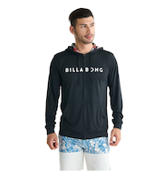 【OUTLET】BILLABONG メンズ RASH ZIP HOOD ジップラッシュガード 【2025年夏モデル】