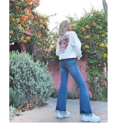 【OUTLET】BILLABONG レディース DENIM FLAR ロングパンツ IND 【2024年秋冬モデル】