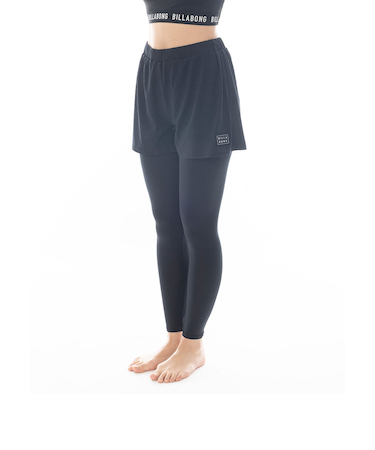 【OUTLET】BILLABONG レディース UV キュロット ラッシュレギンス 【2025年春夏モデル】