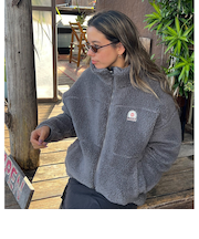 【ROXY ロキシー 公式通販】ロキシー（ROXY）【OUTLET】Roxy BETTER THAN THE SUN ボアジャケット