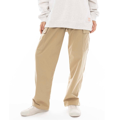 【OUTLET】ELEMENT レディース SHOD PANTS CA05 WOME ロングパンツ BEG 【2024年秋冬モデル】