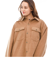 【OUTLET】BILLABONG レディース MEDIUM LENGTH LIGHT SHIRT JACKET ジャケット 【2023年秋冬モデル】