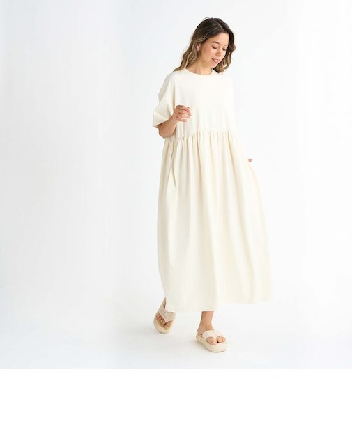 【ROXY ロキシー 公式通販】ロキシー（ROXY）【OUTLET】Roxy ESSENCE OF LIFE ウィメンズ オーバーサイズロングワンピース