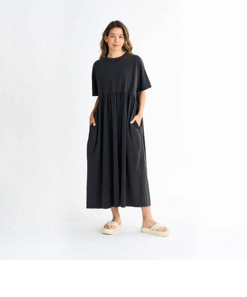 【ROXY ロキシー 公式通販】ロキシー(ROXY)【OUTLET】Roxy ESSENCE OF LIFE ウィメンズ オーバーサイズロングワンピース