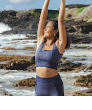 【OUTLET】Roxy BEAUTY IN MIND BRA ウィメンズ ブラトップ フィットネス スポーツ