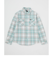 【OUTLET】RVCA キッズ THATLL WORK FLANNEL 長袖シャツ SLB 【2024年秋冬モデル】