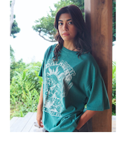 【OUTLET】BILLABONG レディース GRAPHIC PIGMENT LOOSE TEE Tシャツ 【LOOSE FIT】【2025年春夏モデル】