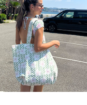 【ROXY ロキシー 公式通販】ロキシー（ROXY）【OUTLET】Roxy ANTI BAD VIBES PRINTED ウィメンズ トートバッグ