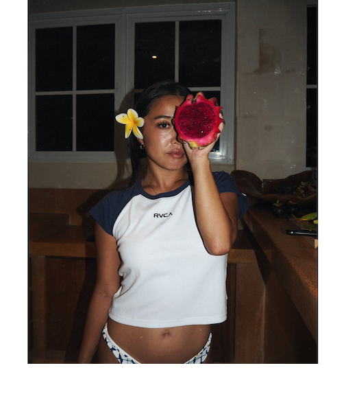 【OUTLET】RVCA レディース MINI RVCA BABY RAGLAN ST Tシャツ 【2025年夏モデル】