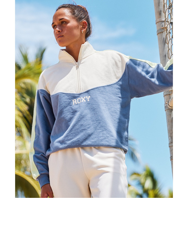 【OUTLET】Roxy ESSENTIAL ENERGY CB HALF ZIP 2 ハーフジップ フリース