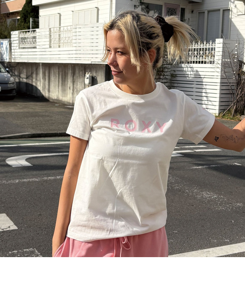 【ROXY ロキシー 公式通販】ロキシー（ROXY）【OUTLET】Roxy SPORTS ウィメンズ 半袖Tシャツ ロゴ