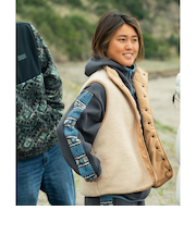 【OUTLET】BILLABONG レディース HIKE UP VEST ボアベスト TGB0 【2024年秋冬モデル】