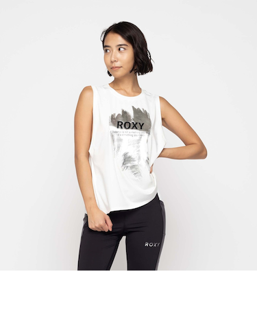 【OUTLET】Roxy 水陸両用 速乾 UVカット タンクトップ CREATE YOUR METALLIC BALANCE