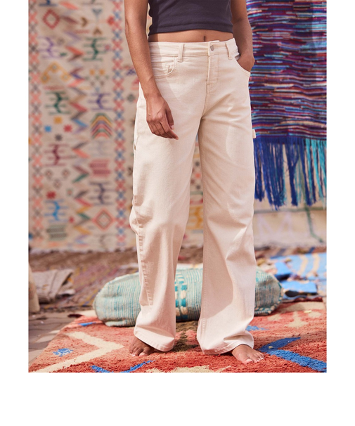 【ROXY ロキシー 公式通販】ロキシー(ROXY)【OUTLET】Roxy FINLEY WORKER REGULAR ワイドレッグチノパン