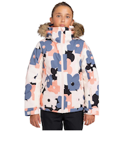 【OUTLET】【REGULAR FIT】 (130-150cm向け)10K ROXY キッズ PIE GIRL JK スノージャケット