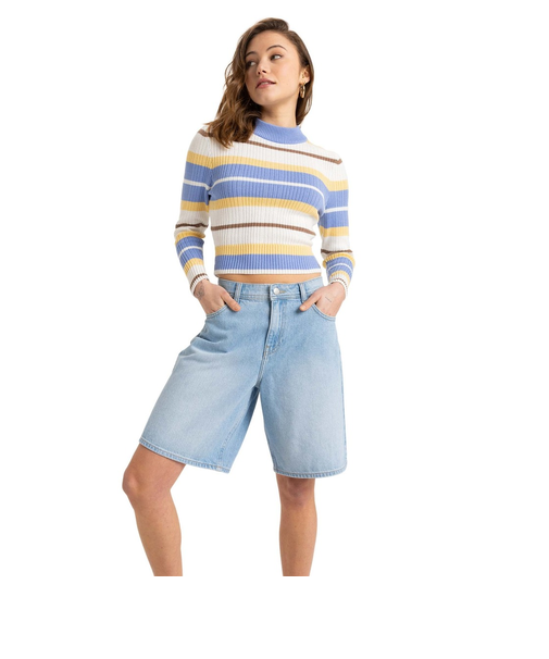 【ROXY ロキシー 公式通販】ロキシー（ROXY）【OUTLET】Roxy AUTHENTIC STORY REGULAR ウィメンズ デニムハーフパンツ