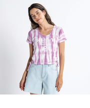 【ROXY ロキシー 公式通販】ロキシー（ROXY）【OUTLET】Roxy ON THE BEACH TEE リブ素材 Tシャツ