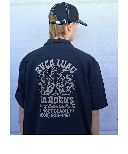 【RVCA ルーカ公式通販】ルーカ （RVCA）【OUTLET】RVCA メンズ RVCA GARDENS SH 半袖シャツ 【2025年春夏モデル】