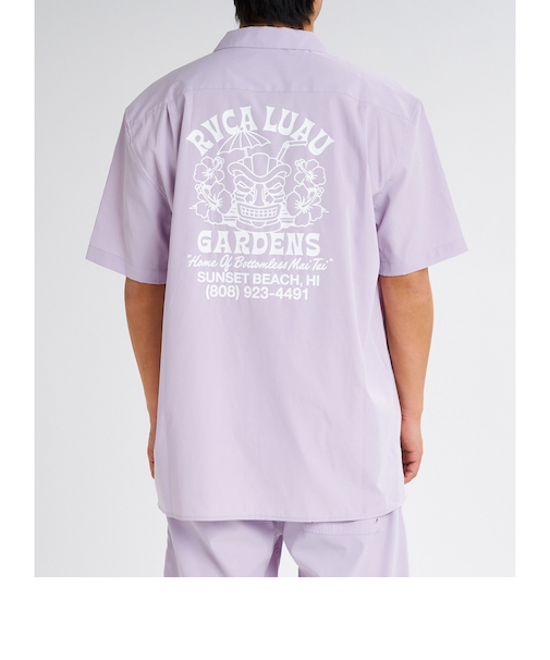 【RVCA ルーカ公式通販】ルーカ （RVCA）【OUTLET】RVCA メンズ RVCA GARDENS SH 半袖シャツ 【2025年春夏モデル】