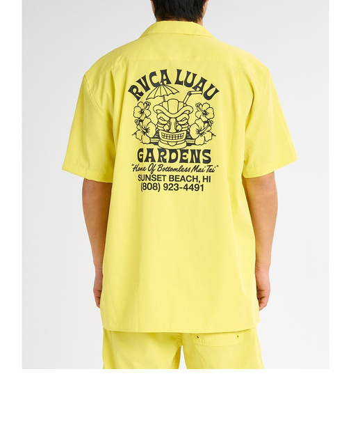 【RVCA ルーカ公式通販】ルーカ (RVCA)【OUTLET】RVCA メンズ RVCA GARDENS SH 半袖シャツ 【2025年春夏モデル】