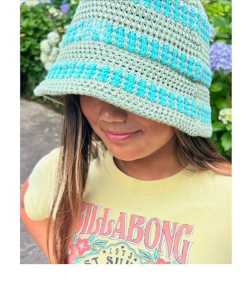 【OUTLET】BILLABONG レディース CROCHE HAT STRIPE ハット 【2025年春夏モデル】
