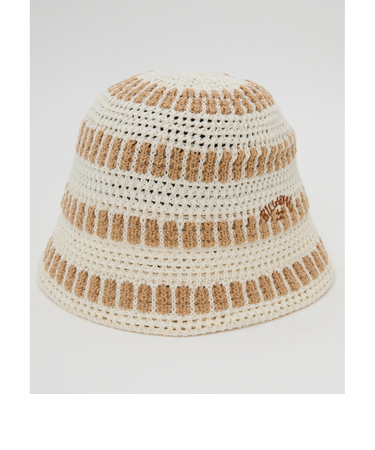 【OUTLET】BILLABONG レディース CROCHE HAT STRIPE ハット 【2025年春夏モデル】