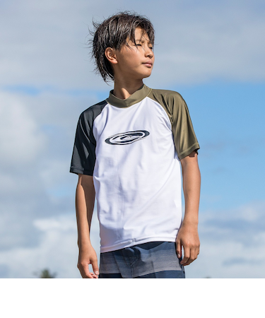 【OUTLET】Quiksilver TWISTED SR YOUTH キッズ ラッシュガード