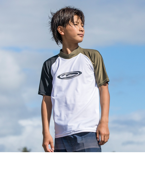 【OUTLET】Quiksilver TWISTED SR YOUTH キッズ ラッシュガード