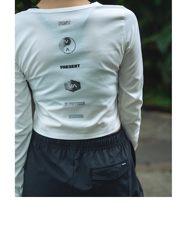 【OUTLET】RVCA レディース ELEMENT STREACK LS T ロンT WHT 【2024年秋冬モデル】