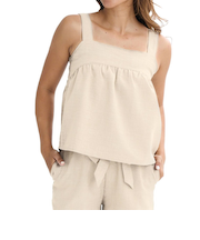 【OUTLET】BILLABONG レディース 【CHILLWEAR】 POLY LINEN TANK タンク 【2025年夏モデル】