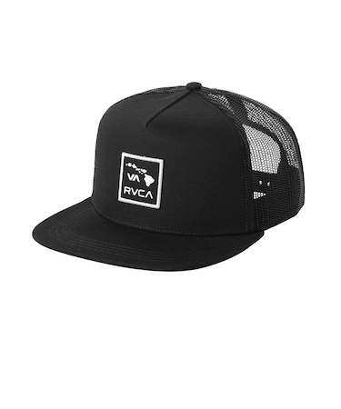 【OUTLET】RVCA メンズ 【HAWAII】 ISLANDS PATCH TRUCKER キャップ 【2025年夏モデル】