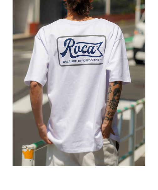 【RVCA ルーカ公式通販】ルーカ (RVCA)【OUTLET】RVCA メンズ PEN SCRIPT SS Tシャツ 【2025年春夏モデル】