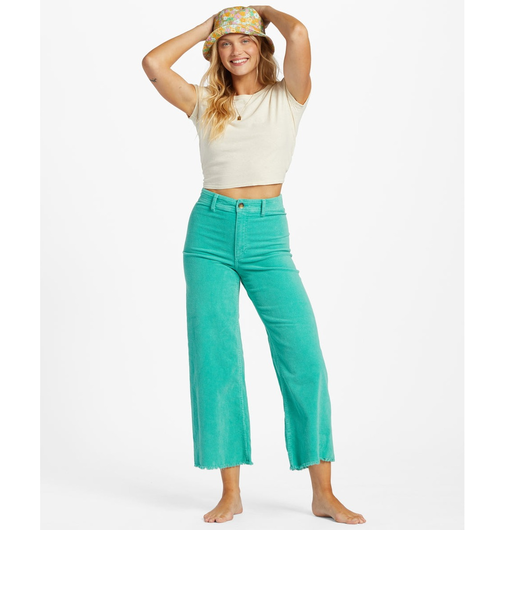 【OUTLET】【直営店限定】BILLABONG レディース FREE FALL CORD ロングパンツ 【2024年春夏モデル】