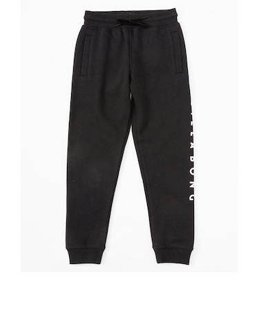 【OUTLET】BILLABONG キッズ LOGO SET UP セットアップボトムス BLK 【2024年秋冬モデル】